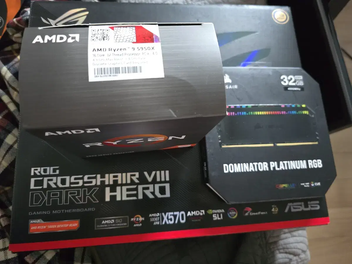 AMD 5950X ,X570 , 32G