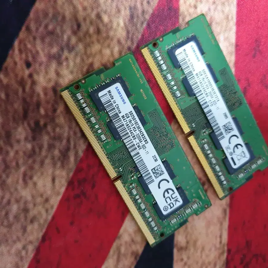 노트북용 ddr4 4gb 2ea (8gb)