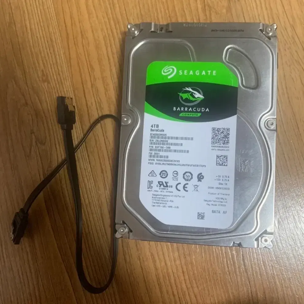 씨게이트 바라쿠다 4TB HDD