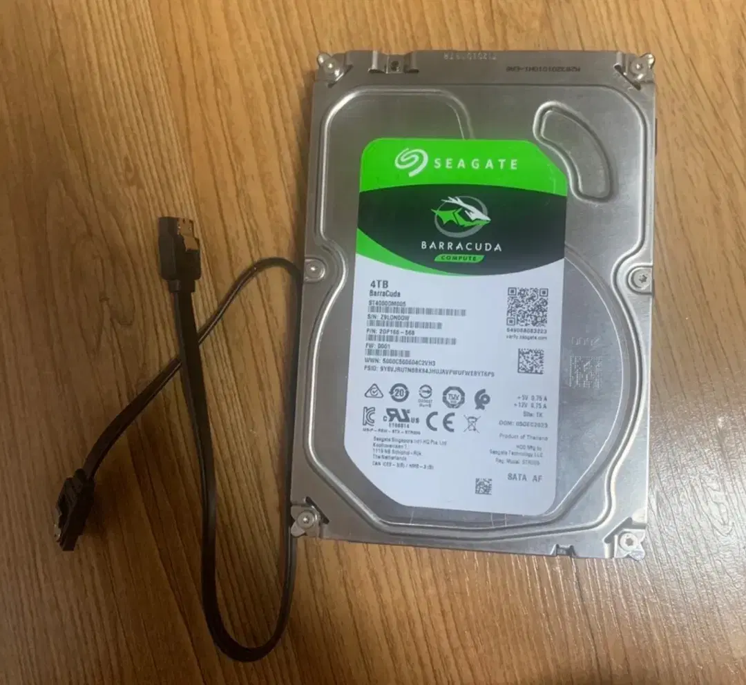 씨게이트 바라쿠다 4TB HDD