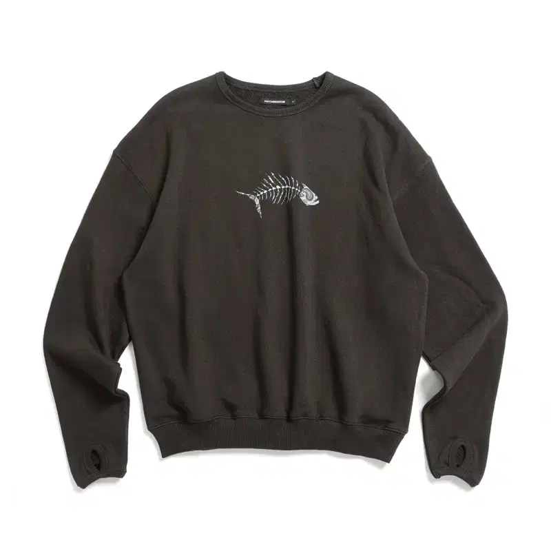 해칭룸 - Paisley Bone Fish Sweat Charcoal