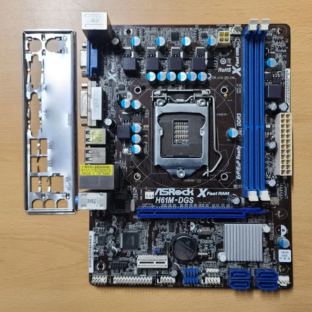 ASRock H61M-DGS /인텔1155소켓 / 인텔2,3세대 메인보