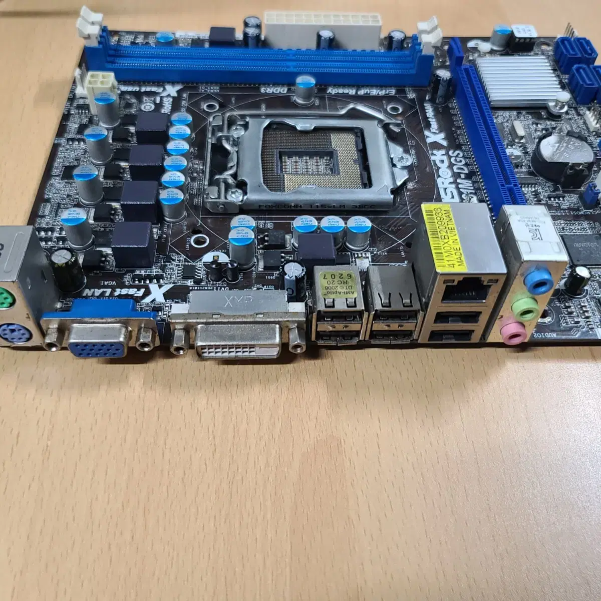 ASRock H61M-DGS /인텔1155소켓 / 인텔2,3세대 메인보