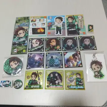 귀멸의 칼날 카마도 탄지로 씰 키링 키링 캔뱃지 지우개