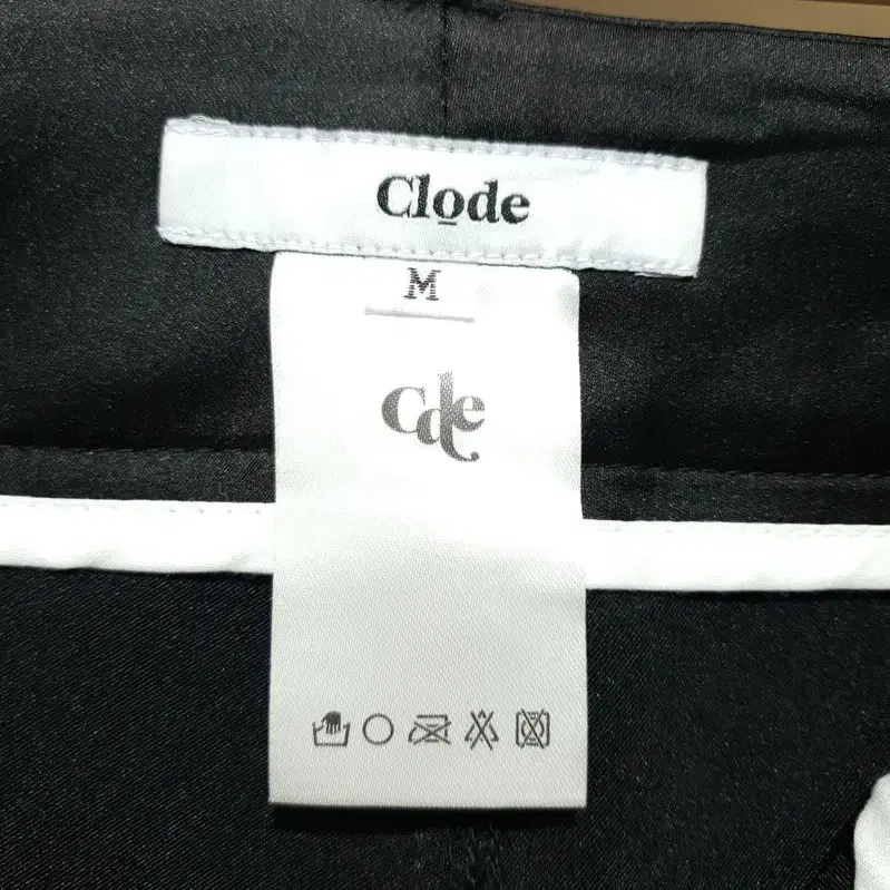 CLODE 새틴 카고 부츠컷 팬츠 M