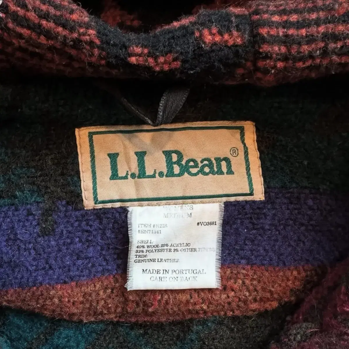 L.L.BEAN 블랭킷 후드 자켓