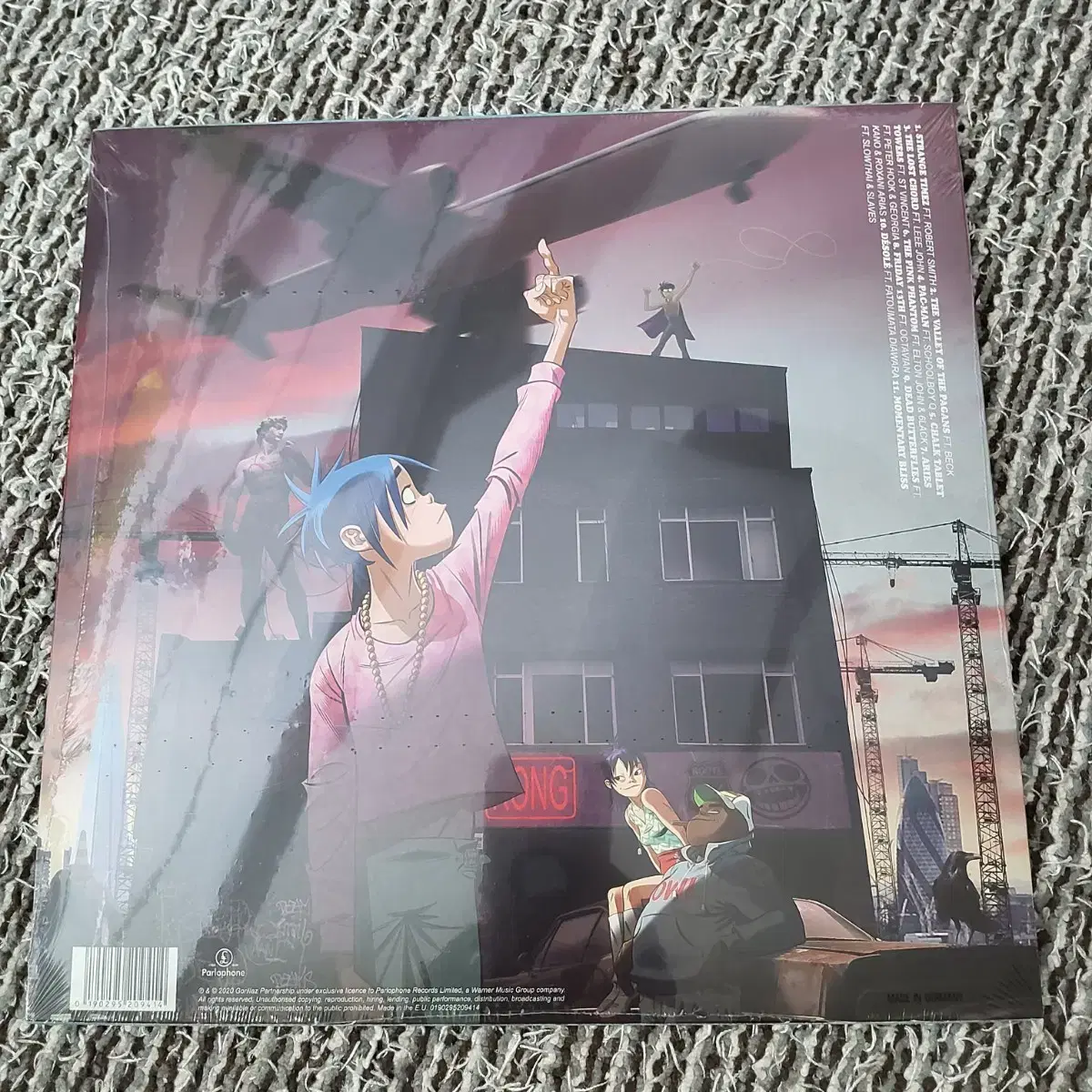 Gorillaz 고릴라즈 Song Machine LP 미개봉