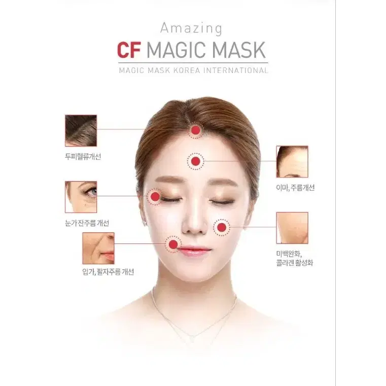 CF Magic LED 페이스 &두피 관리마스크