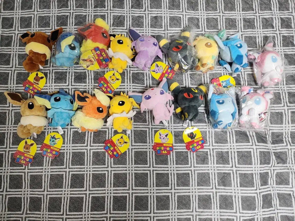 (일괄) 포켓몬 돌즈 (Pokemon dolls) 이브이즈 중형 인형