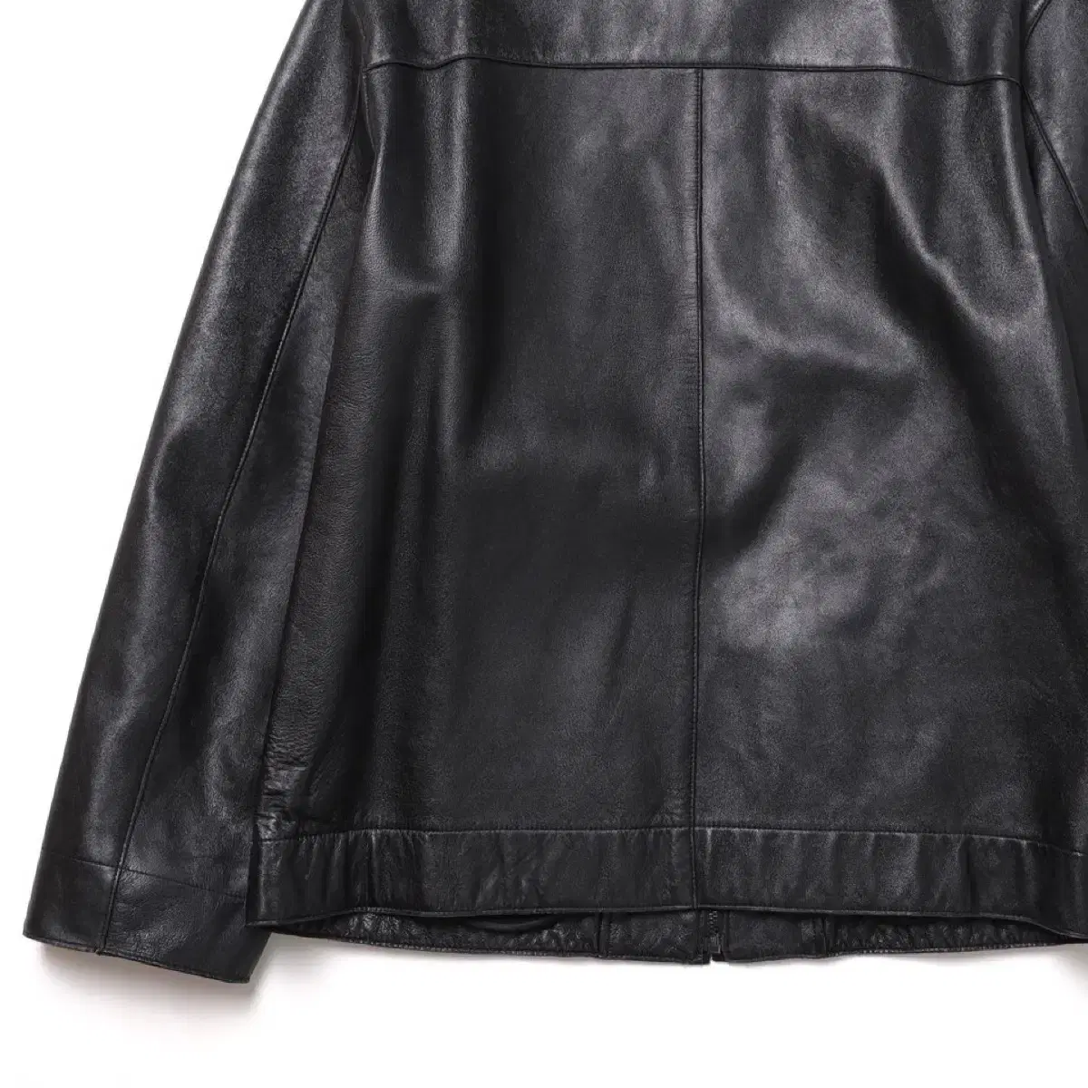 리바이스 Leather Zip-up Jacket