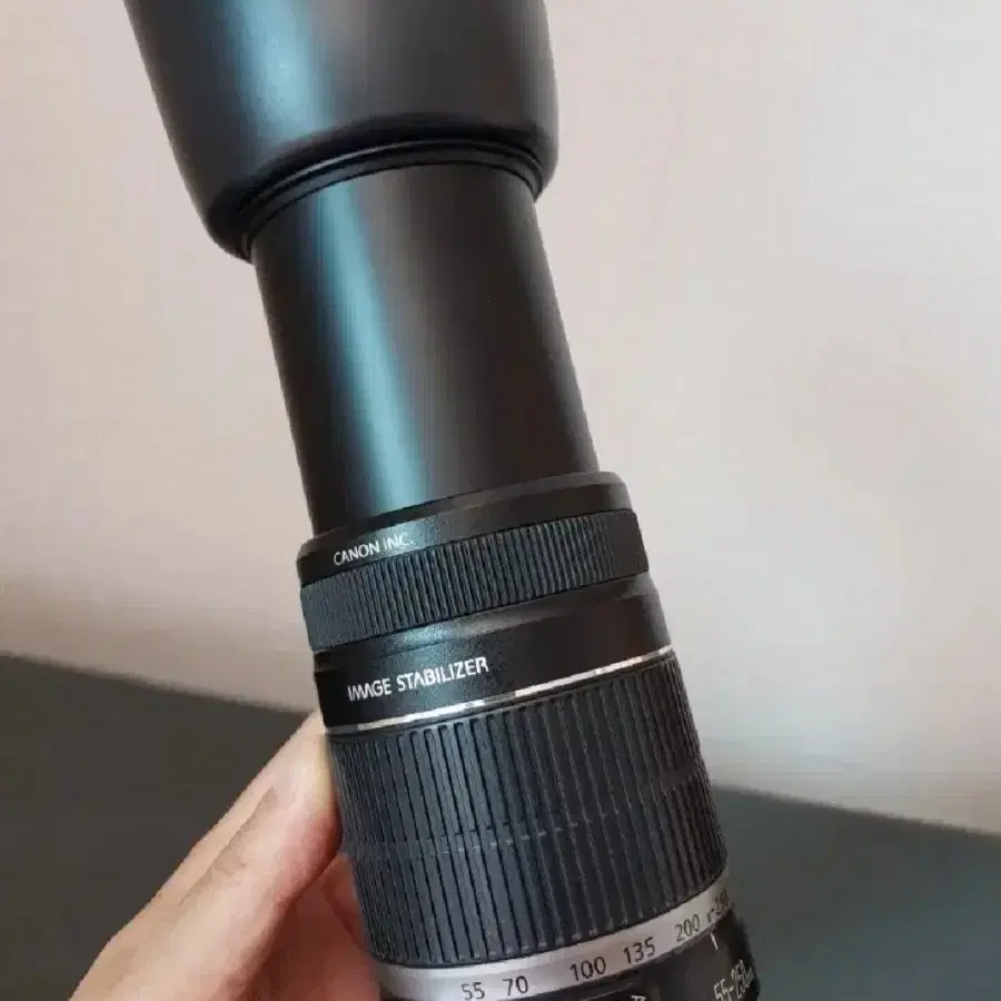 캐논 EF-S 55-250mmIS 손떨림방지 망원렌즈 판매합니다