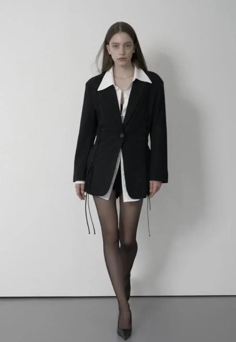 보헤미안 서울 oversized corset jacket