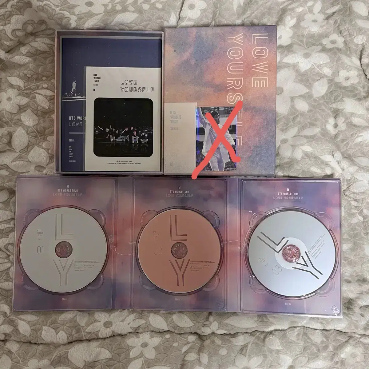 포카 O) 방탄 럽셀 서울 디비디 제이홉 BTS LYS DVD SEOUL