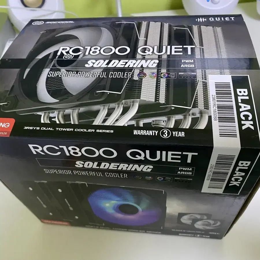 3RSYS RC1800 Quiet 솔더링 블랙