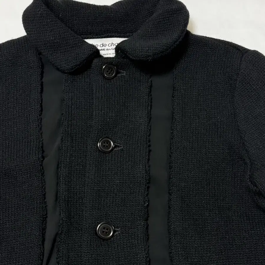 (L) Comme des Garcons knit jacket