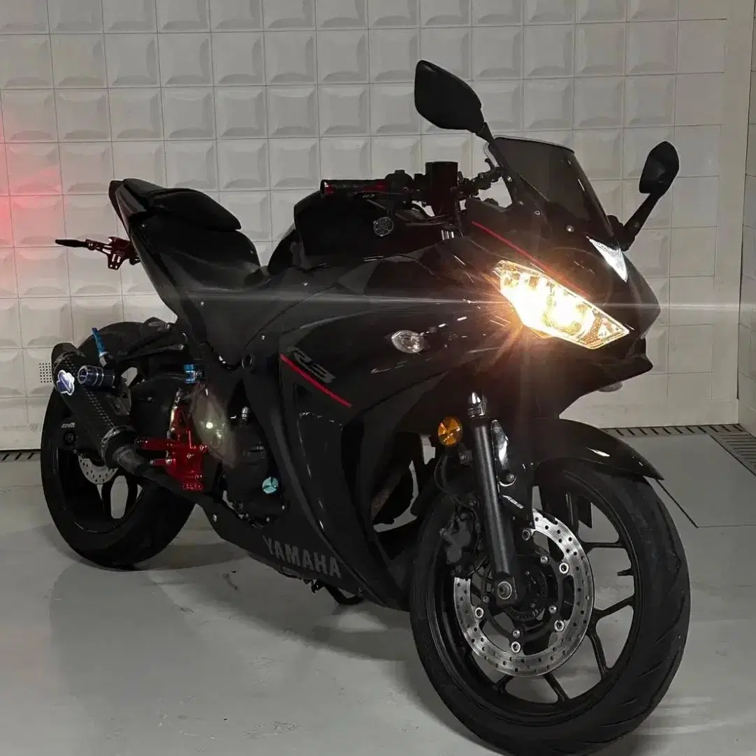 YAMAHA/YZF-R3 16년식 떼르미뇨니 구변완료