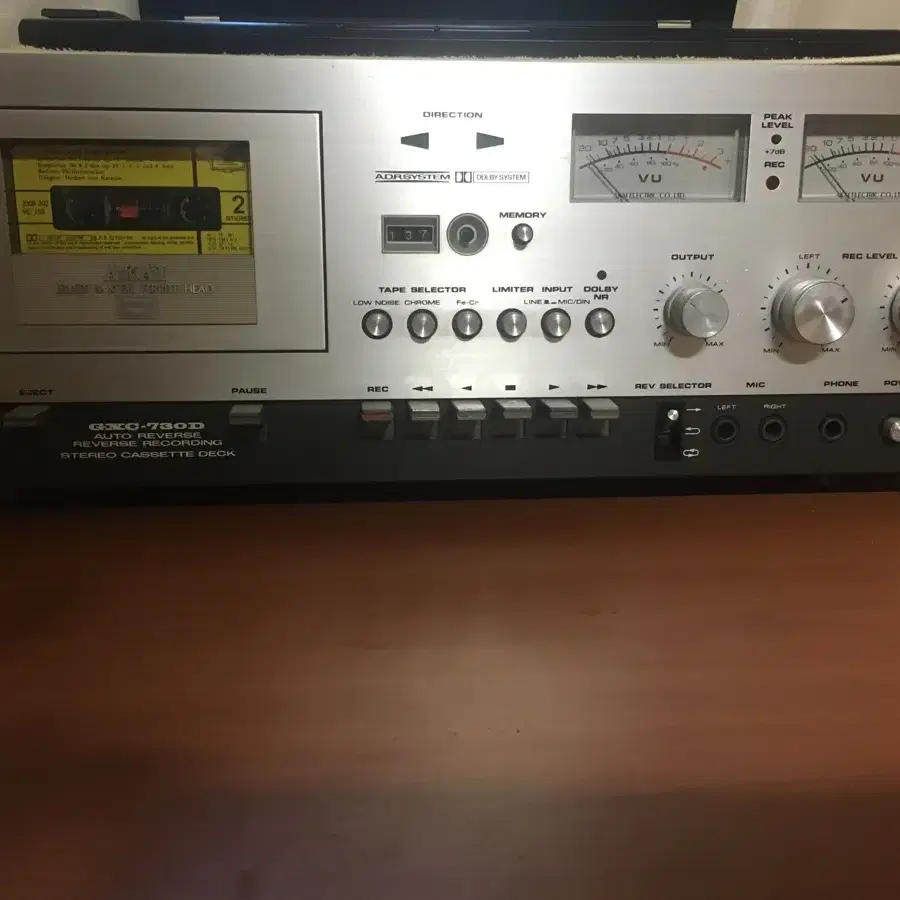 아카이 AKAI 카세트데크 GXC-730D