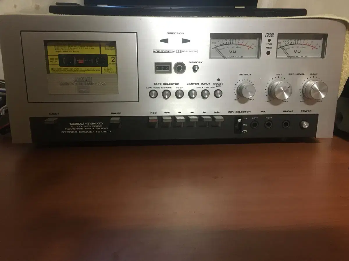 아카이 AKAI 카세트데크 GXC-730D