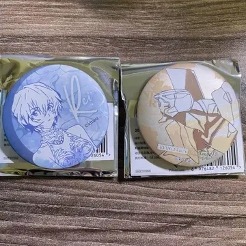 에반게리온 프리즘랜드 카페 한정판 중국 레이 0호기 캔뱃지