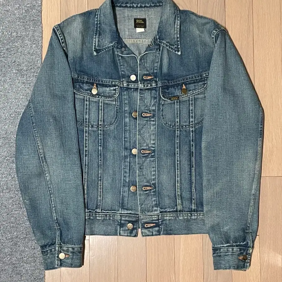 RRL (더블알엘) LOT 271 데님 트러커 자켓 (리랜드 워시)