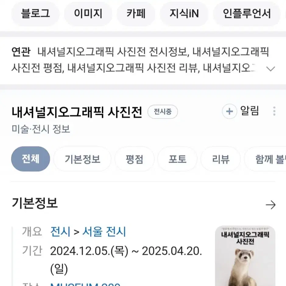 급처 내셔널지오그래픽 사진전 멸종위기동물 전시회 기간권