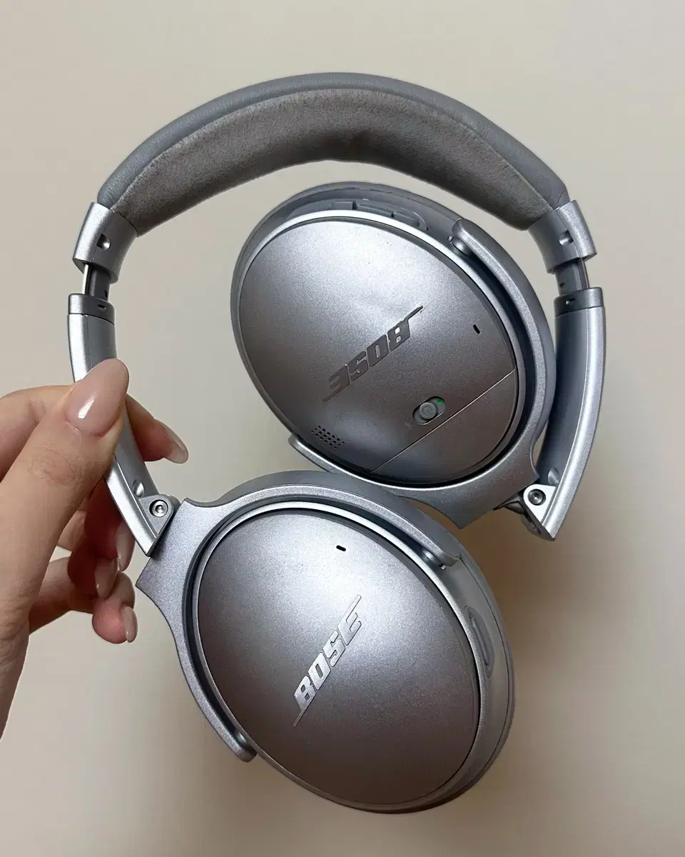 보스 QC35 II 2세대 헤드셋 실버