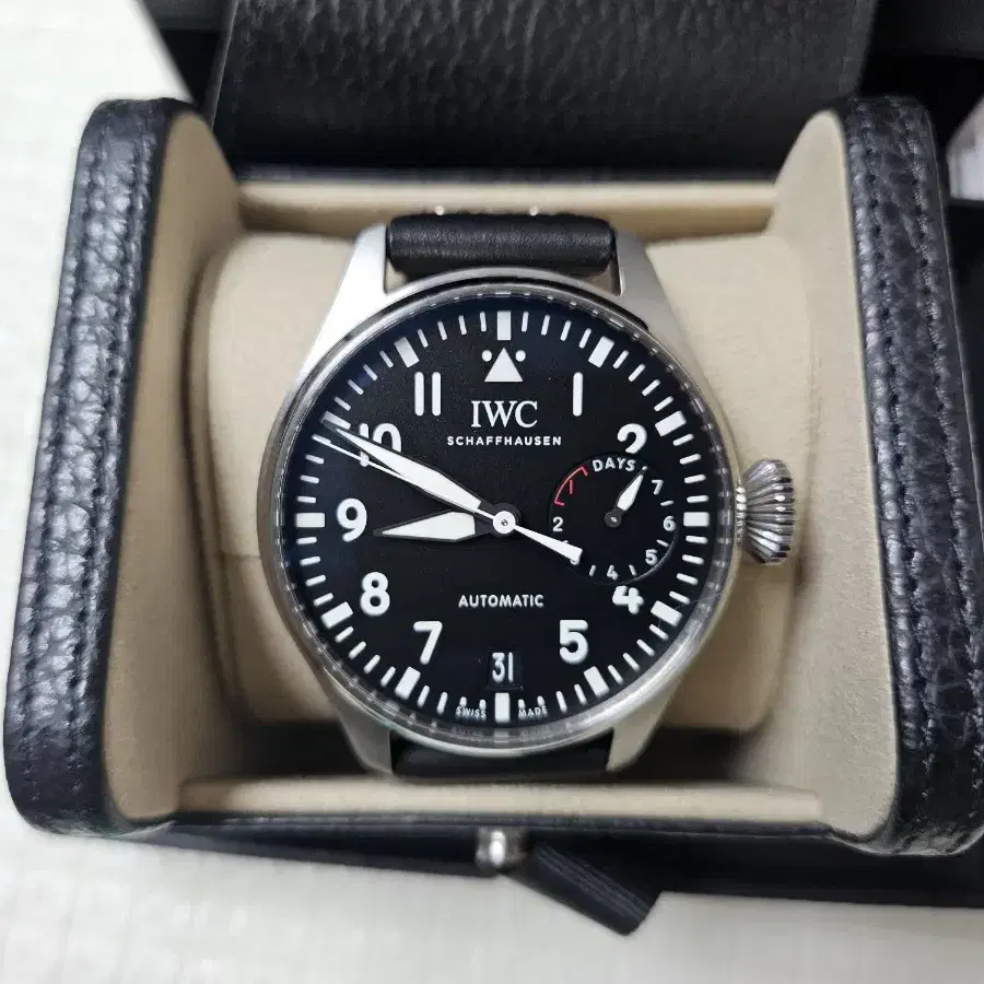 iwc 빅파일럿 46 iw501001 새제품급 신형 7days