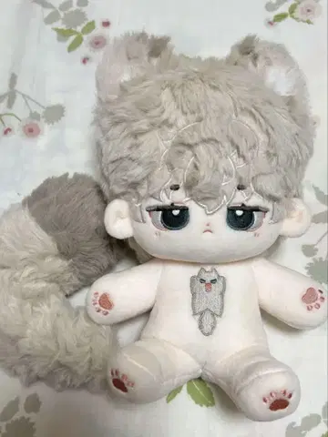 꽃콩 인형 약 20cm