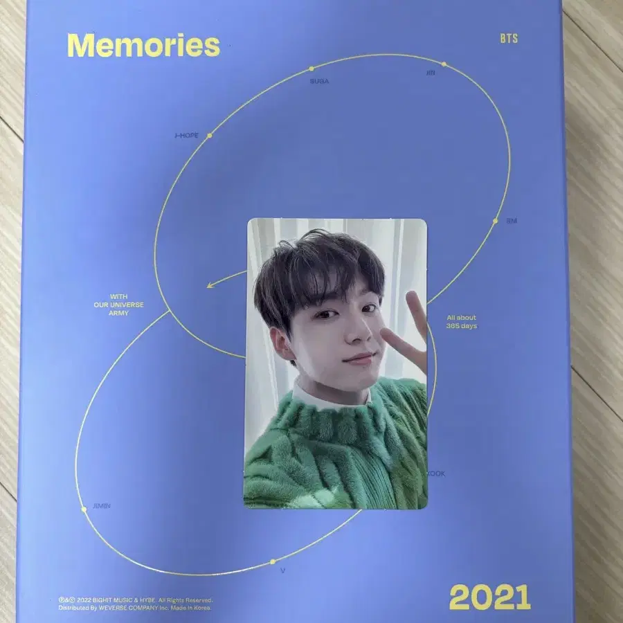 방탄소년단 BTS 2021 메모리즈 블레 정국