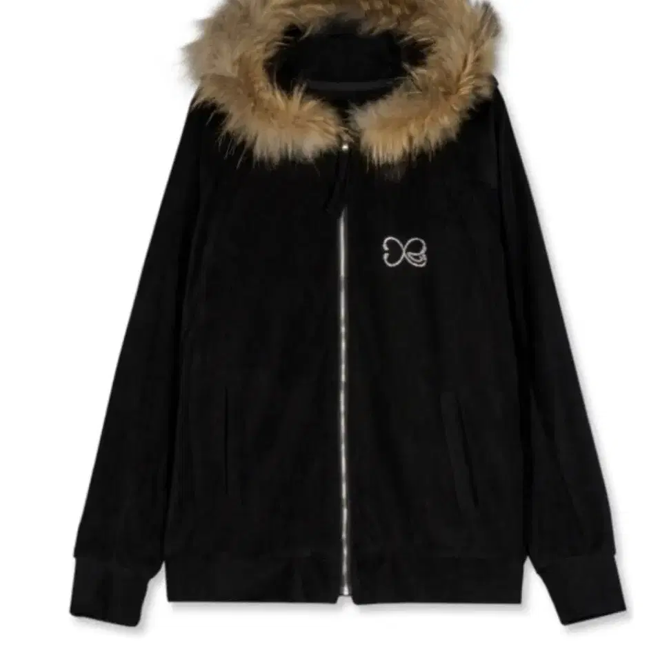 런웨이티켓 후드집업 Boo Soft Fur Hood Zip-up