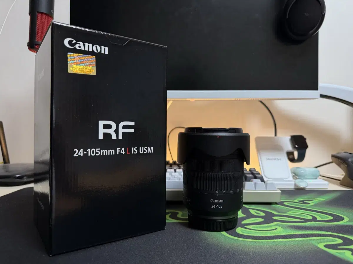 캐논 RF 24-105mm F4 L IS USM 판매합니다.