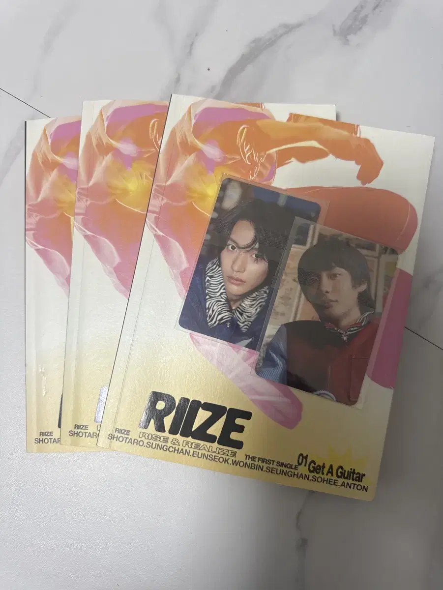 라이즈 RIIZE 갯어기타 개봉앨범 판매 원빈 앤톤