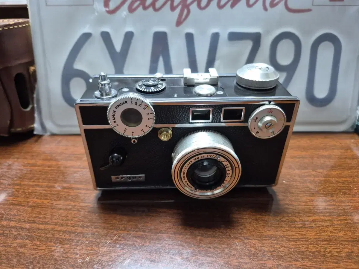 빈티지 USA Argus C3 35mm 브릭카메라 소품용, 콜렉션용