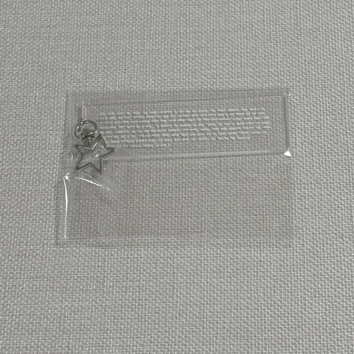 winter unofficial goods unofficial goods keyring WTS
