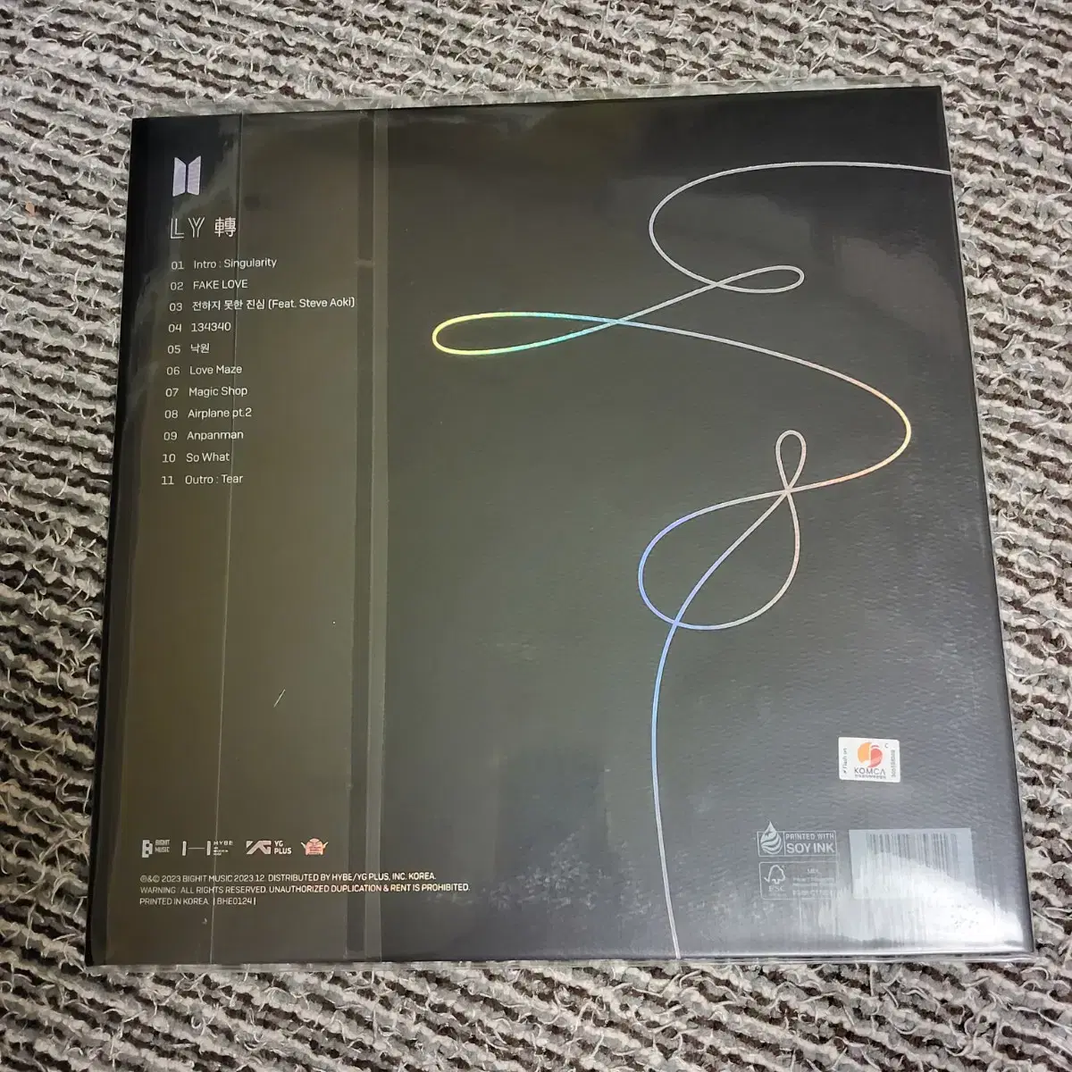 방탄소년단 (BTS) - LOVE YOURSELF Tear LP