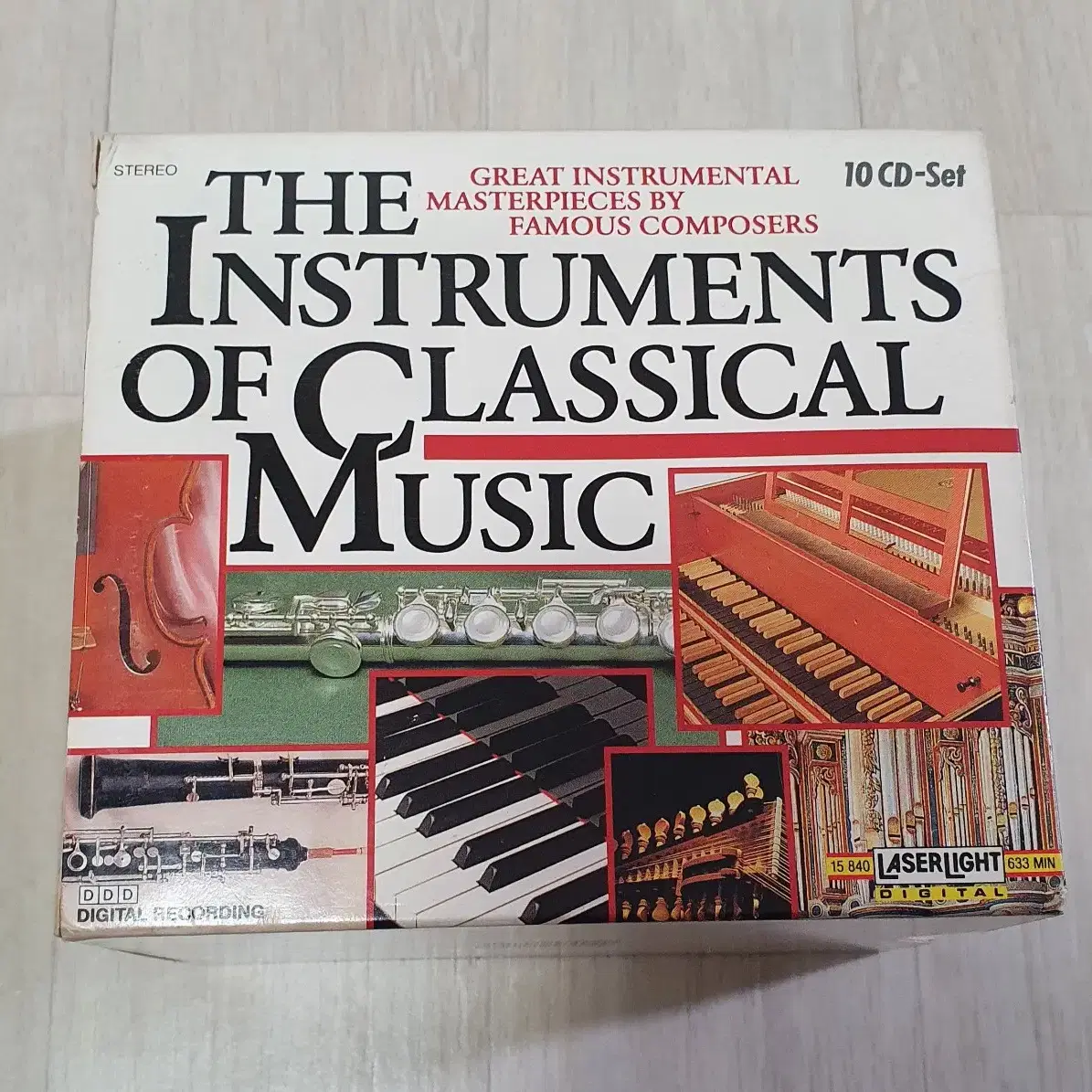 10개 악기 클래식10CD THE INSTRUMENTS OF CLASSI