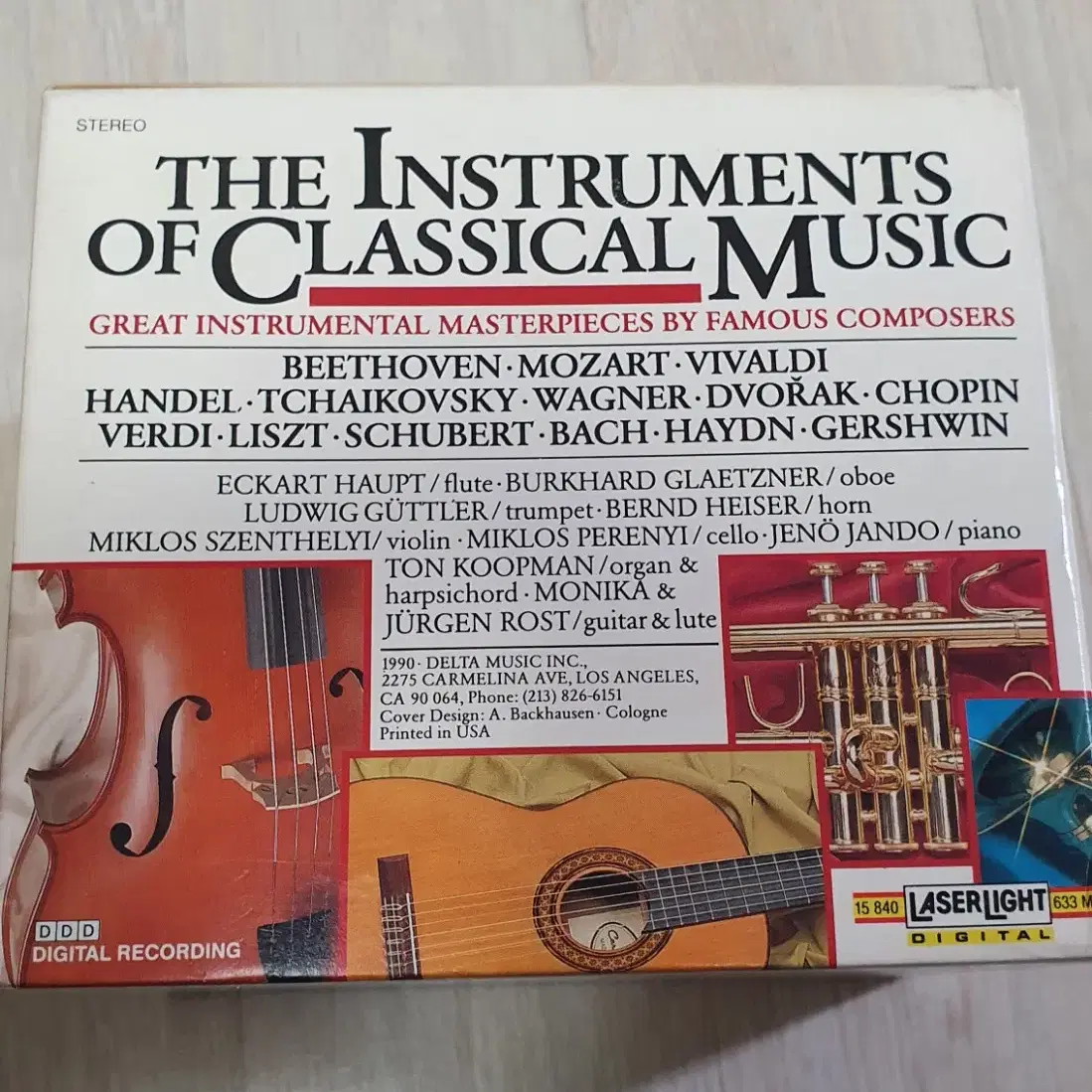 10개 악기 클래식10CD THE INSTRUMENTS OF CLASSI