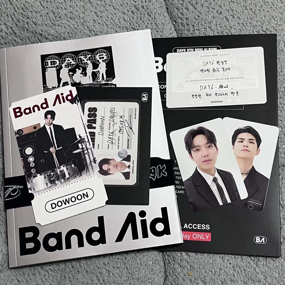 데이식스 앨범 BAND AID 도운 풀셋