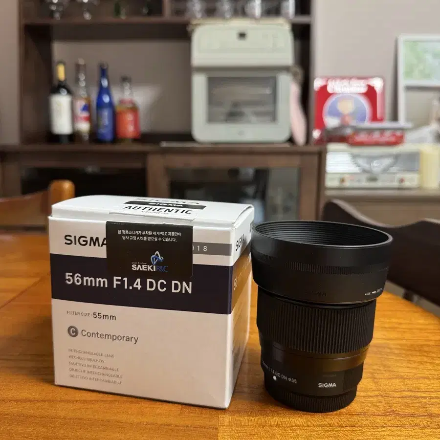 시그마 56mm 1.4 후지마운트 민트급 !!!!!!