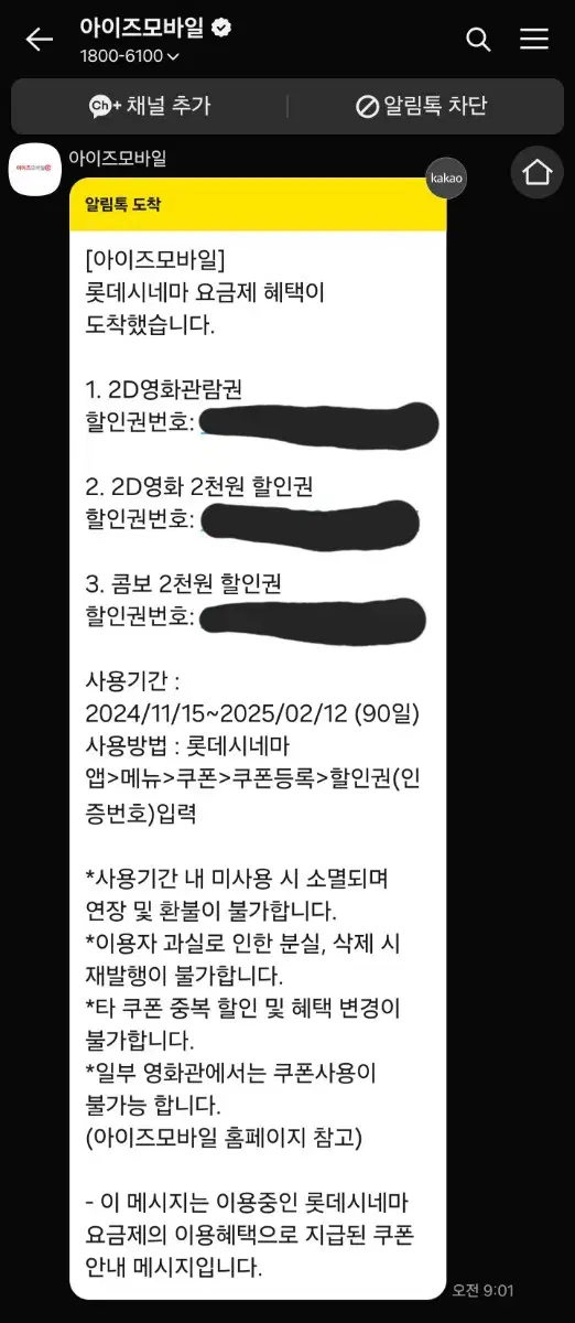 2월12일까지인 롯시 관람권 판매