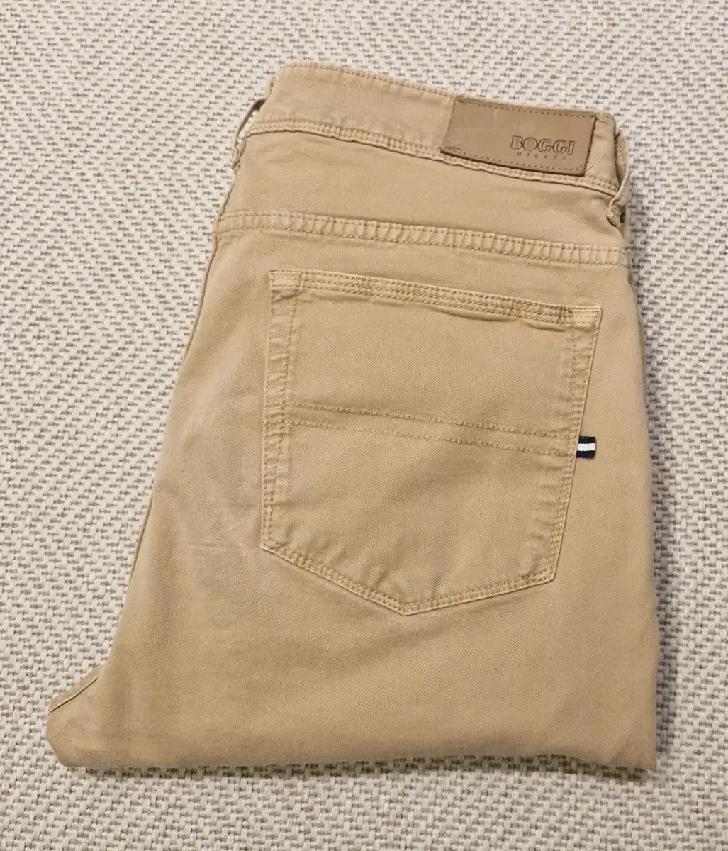 Boggi Milano claude cotton trouser 34