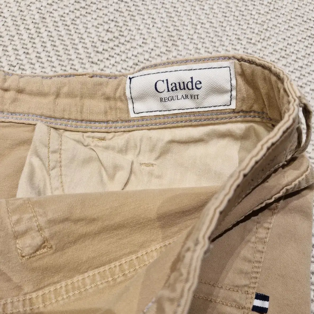 Boggi Milano claude cotton trouser 34