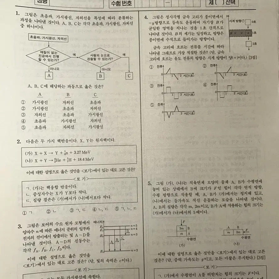 2025 시대인재 서바이벌 물리학1 풀세트 (서바시리즈 3종류)