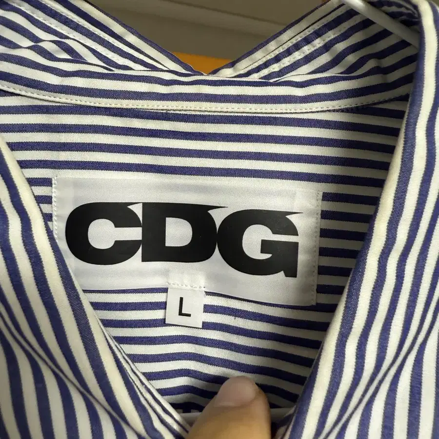 CDG 스프라이트 셔츠 L 꼼데가르송 옴므