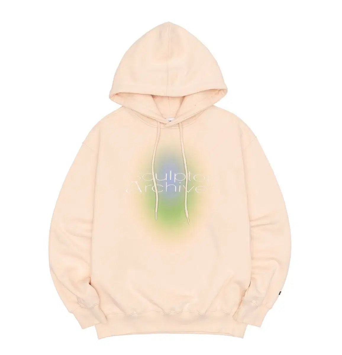 스컬프터 후드티 Colour Logo Hoodie Apricot S