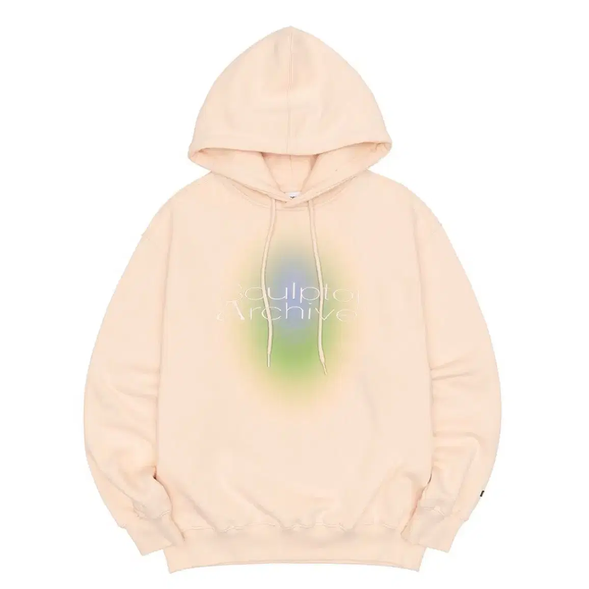 스컬프터 후드티 Colour Logo Hoodie Apricot S