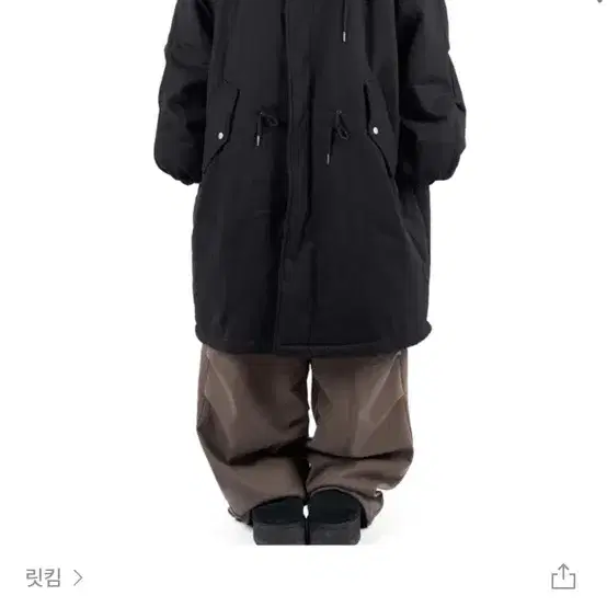 릿킴 야상 WINTER FLEECE FIELD JACKET