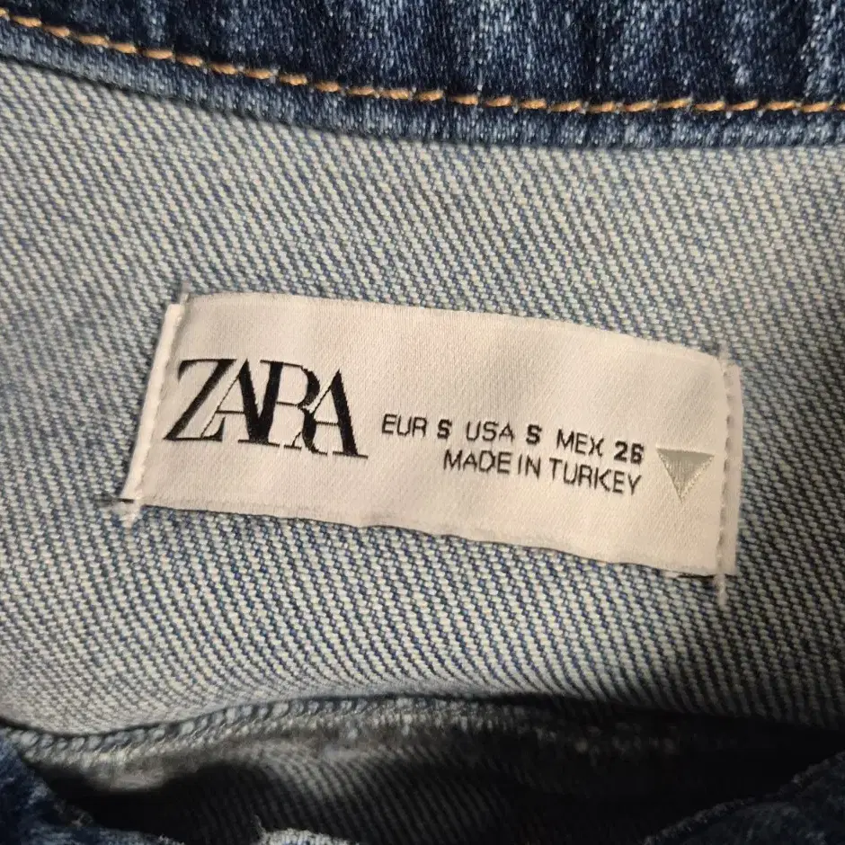 ZARA 자라 크롭 데님자켓