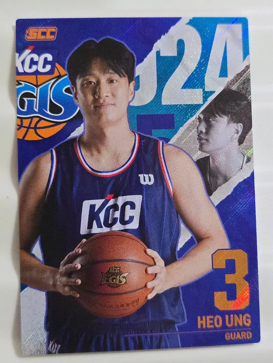 24-25 KBL 오피셜카드 허웅선수 포토제닉