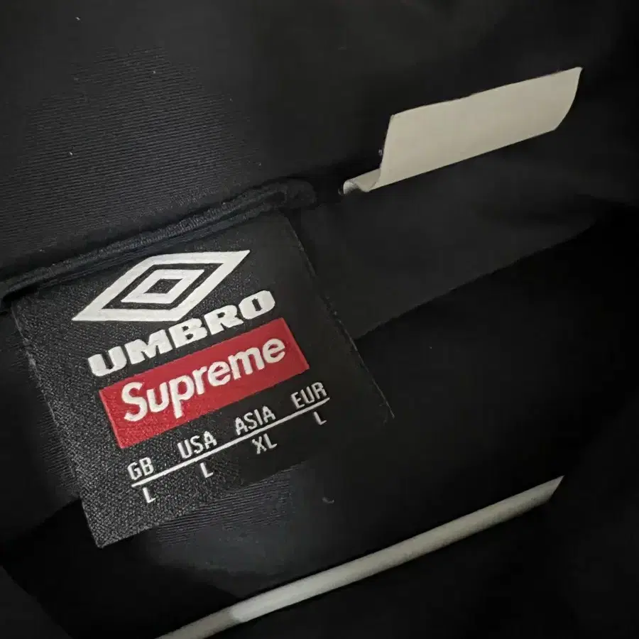 Supreme x Umbro Track Jacket Black 22SS